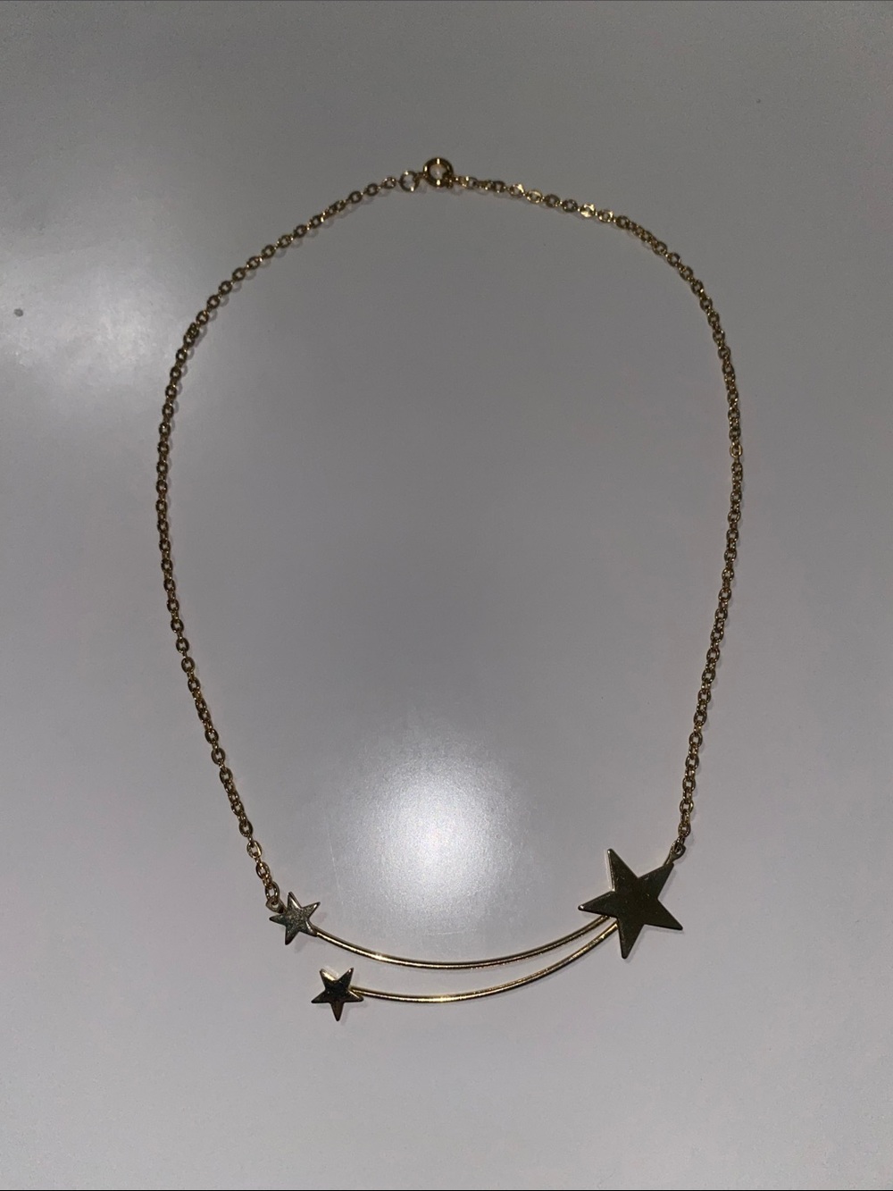 Gold Star Pendant Necklace - Women's Jewelry